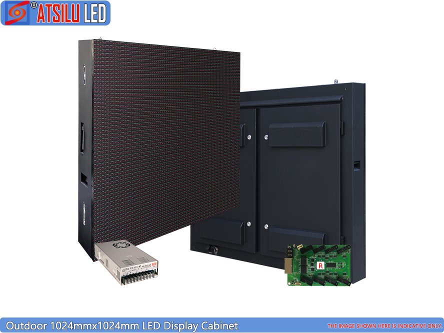 Outdoor 1024mmx1024mm LED Display Cabinet